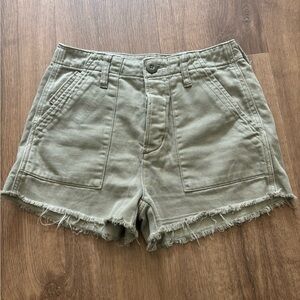 Green shorts